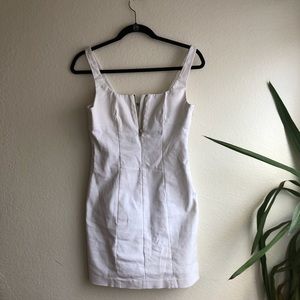 Alexander Wang White Bodycon Mini Dress Size 0